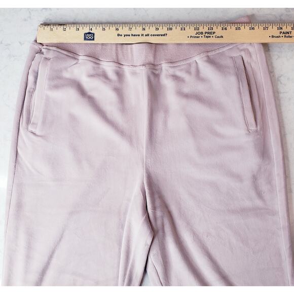 NWT BAREFOOT DREAMS Luxechic Jogger Faded Rose Women's Size Large - Picture 9 of 11
